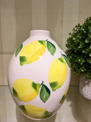 Handcrafted Lemon Vase